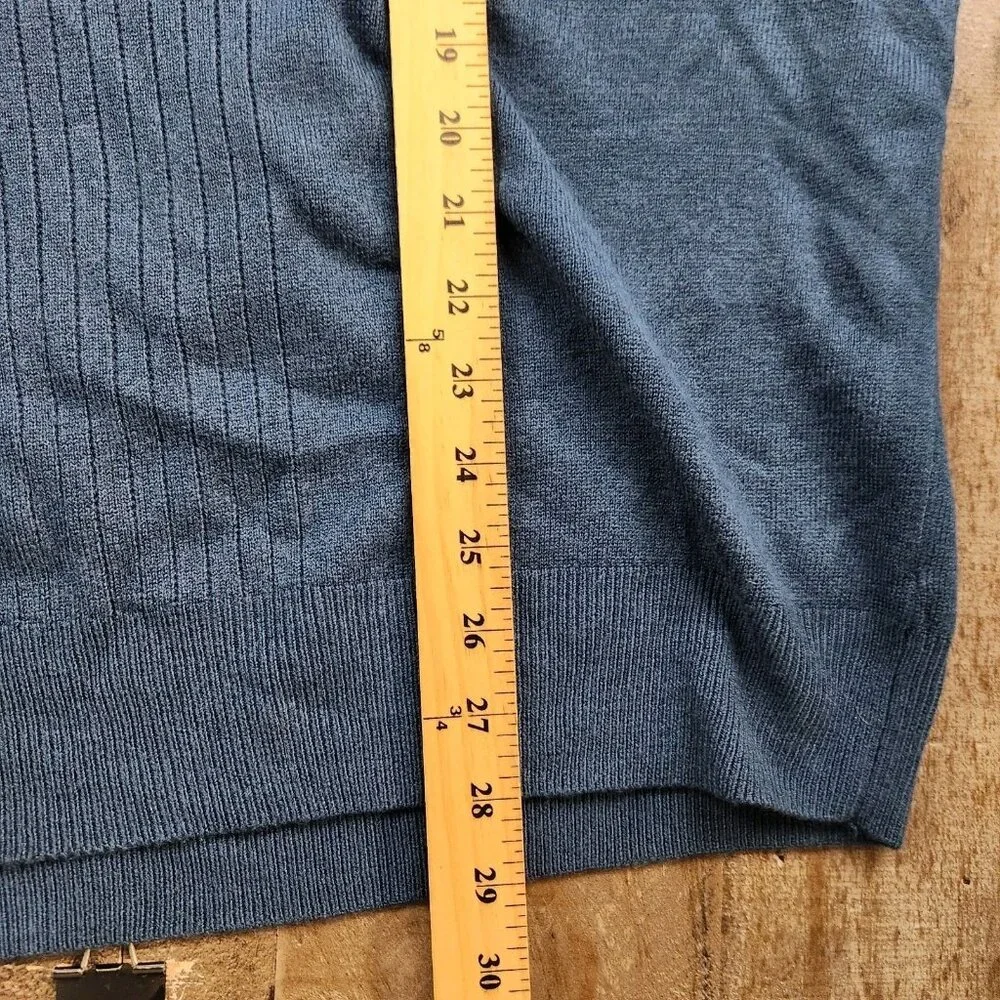 Mens Geoffery Beene Super Soft size 2XL Long Sleeve Pullover Fleece Sweater - Picture 5 of 8